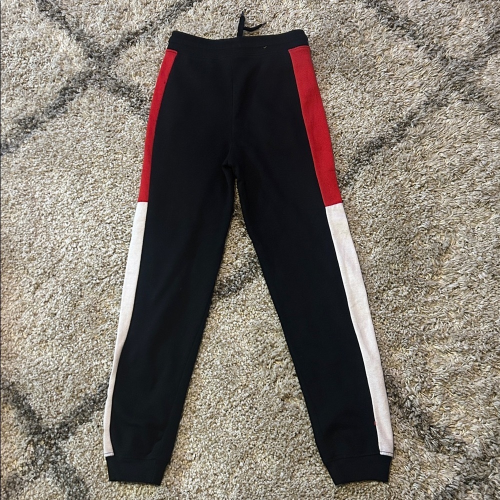 FILA red/black/white jogger pants, youth size medium 10/12 - Picture 4 of 4
